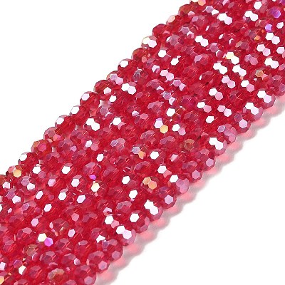 Transparent Glass Beads LS-EGLA-A035-T4mm-B07-1