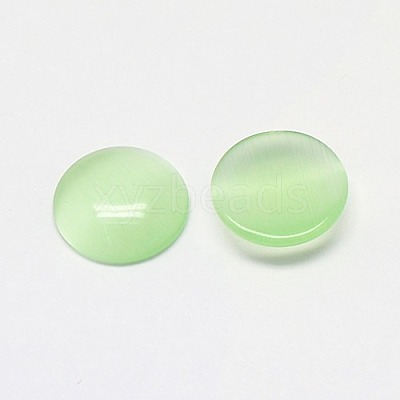Cat Eye Cabochons CE-J002-8mm-25-1