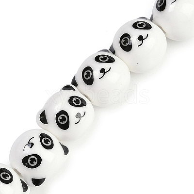 Handmade Porcelain Beads Strands PORC-P029-02A-1
