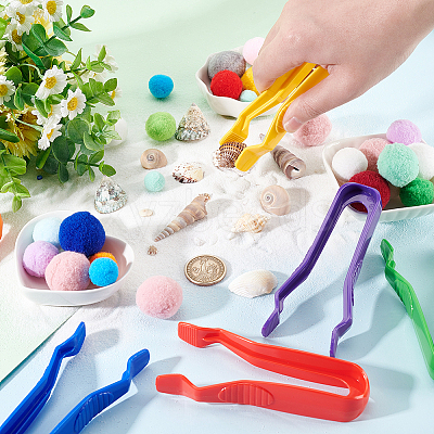 Plastic Jumbo Tweezers TOOL-WH0051-27-1