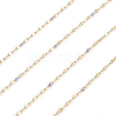 Handmade 304 Stainless Steel Dapped Chains CHS-D026-16C-G-1