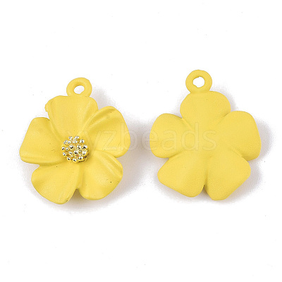 Spray Painted Alloy Pendants LS-PALLOY-N0147-03D-1