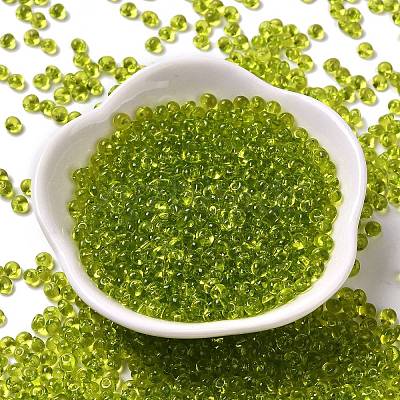 Transparent Colours Glass Seed Beads SEED-P006-02A-04-1