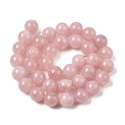 Natural Madagascar Rose Quartz Beads Strands G-B167-A06-10mm-1
