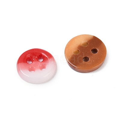 4-Hole Glass Buttons PORC-R010-01A-1