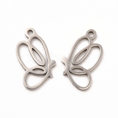 Non-Tarnish 201 Stainless Steel Pendants STAS-E188-09P-1