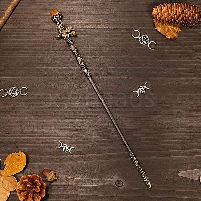 Natural Tiger Eye Magic Wands PW-WG36E2A-34-1