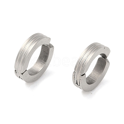 Non-Tarnish 304 Stainless Steel Clip-on Earrings EJEW-M001-10P-1