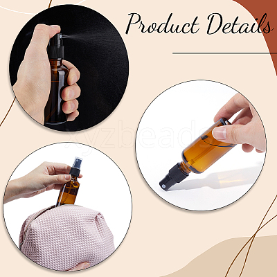 Glass Essential Oil Empty Spray Bottles MRMJ-GF0001-70B-1