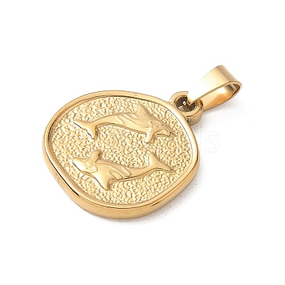 304 Stainless Steel Pendants SA-CBA34D4-03G-G-1