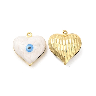 Brass Enamel Pendants KK-E075-03G-08-1