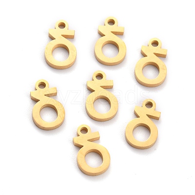 304 Stainless Steel Pendants STAS-F267-10D-G-1