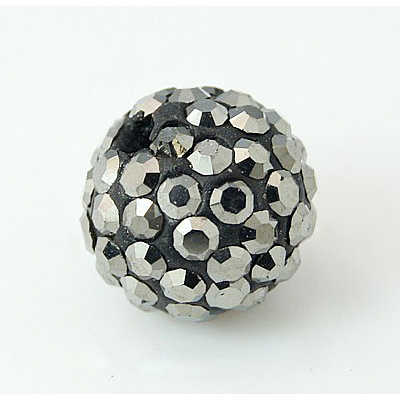 Pave Disco Ball Beads RB-H258-8MM-566-1