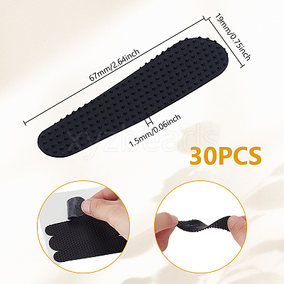 Non-Slip Silicone Hanger Grips DIY-WH0671-151B-1