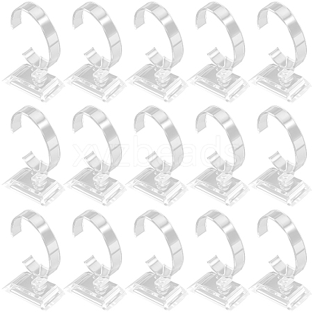 C Shaped ABS Plastic Single Bracelet Display Stands BDIS-WH20001-03B-1