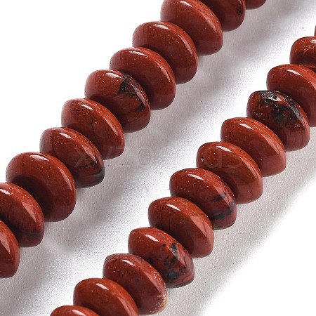 Natural Red Jasper Beads Strands G-P559-A17-02-1