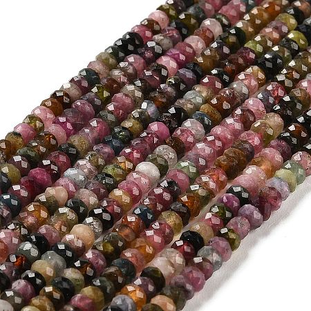 Natural Tourmaline Beads Strands G-Q002-A01-01-1