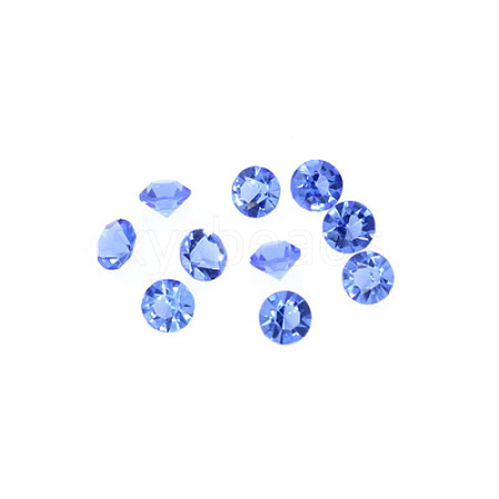 Glass Rhinestone Cabochons GLAA-TAC0005-5mm-03-1