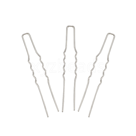 Hair Accessories Iron Hair Forks Findings OHAR-TAC0002-01P-1
