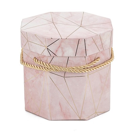 Valentine's Day Marble Texture Pattern Paper Gift Boxes CON-C005-02C-03-1