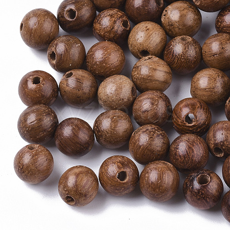 Natural Wood Beads X-WOOD-S666-6mm-01-1