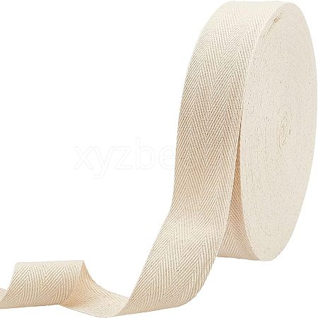 Cotton Cotton Twill Tape Ribbons OCOR-WH0057-30F-03-1