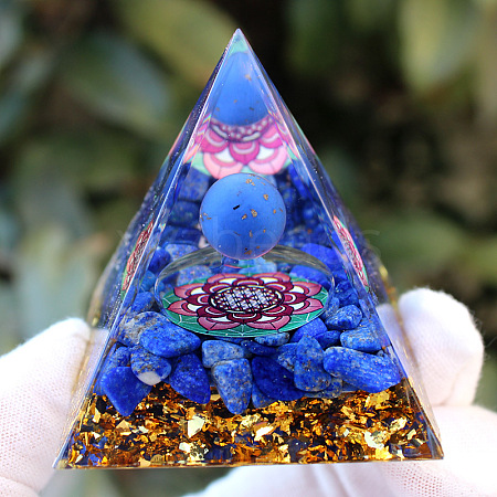 Orgonite Pyramid Resin Energy Generators PW-WG94568-06-1