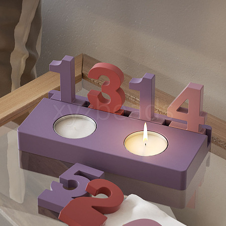 Candle Holder DIY Silicone Molds DIY-K073-11C-1