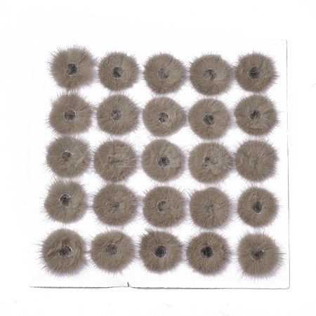 Faux Mink Fur Ball Decoration FIND-S320-03E-1