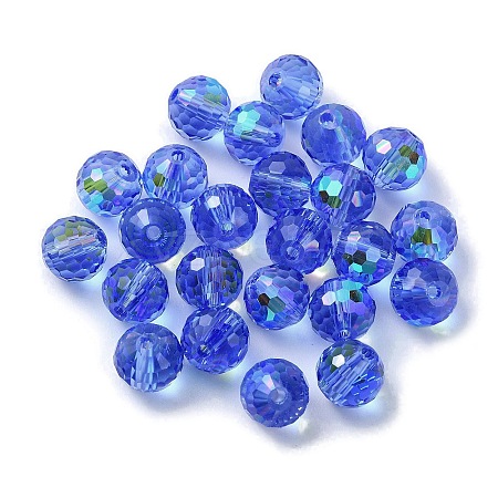 AB Color Plated Glass Beads EGLA-P059-02A-AB14-1