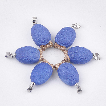 Handmade Porcelain Pendants PORC-T002-119-1