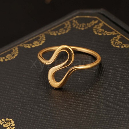 304 Stainless Steel Finger Rings FS-WG7A325-02-1