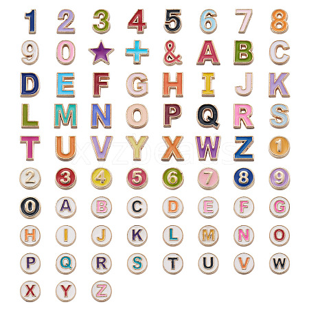 Alloy Enamel Beads ENAM-FW0001-02-1