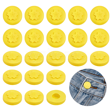Silicone Button Covers for Jeans FIND-WH0148-821A-1