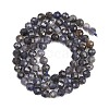 Natural Iolite Beads Strands G-RM250101-D7-5