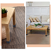Square Shaped Plastic Furniture Leg Covers KY-WH0048-34C-5