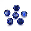 Diamond Shaped Cubic Zirconia Pointed Back Cabochons ZIRC-R004-10mm-06-1
