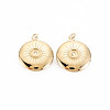 Ion Plating(IP) 304 Stainless Steel Pendant Enamel Settings STAS-N097-140-1