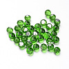 Faceted Round Glass Cabochons X-GGLA-L008A-14-2