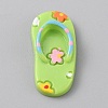 Opaque Resin Cabochons LS-RESI-WH0077-30A-1