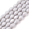 Opaque Solid Color Beads Strands EGLA-N013-P10mm-D05-1