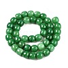 Natural Malaysia Jade Dyed Beads Strands G-T138-138-2