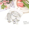 Alloy Snap Hair Clip PW-WG870AA-03-1