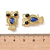 304 Stainless Steel Rhinestone Pendants RB-L002-07G-01-3