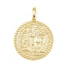 Brass Pendants KK-C162-025B-G-1