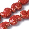 Ocean Series Handmade Porcelain Beads PORC-R002-03G-1