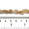 Natural Topaz Jade Beads Strands G-B078-B02-01-5