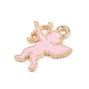 Valentine's Day Alloy Enamel Pendants ENAM-I084-01KCG-18-2
