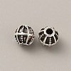 Tibetan Style Alloy Bead FIND-WH0034-46AS-01-1