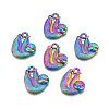 Rainbow Color Alloy Pendants PALLOY-N156-213-1